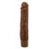Pretty Love - Kessler Realistinen Vibraattori Dildo, jossa 10 värinätilaa ja 10 työntötilaa, 22 cm, ruskea