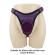 Pretty Love - Universal Strap-On Harness Briefs Violetti ja Musta