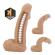 Pretty Love - Zane Valjasharness Joustavalla Dildolla 17 CM Ø 4.3 CM Natural