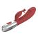 Pretty Love - Rosewood Rabbit Vibraattori 30 Toimintoa USB Ladattava Punainen