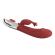 Pretty Love - Rosewood Rabbit Vibraattori 30 Toimintoa USB Ladattava Punainen