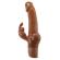 Pretty Love - Ellison Realistinen Rabbit Vibraattori 22.6 CM Ø 4.2 CM Ruskea