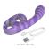Pretty Love - Summer kaksoispäinen vibraattori kahvalla 19 CM Ø 3.5 CM violetti