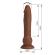 Pretty Love - Eren Työntyvä Värisevä Dildo 20.5 CM Ø 4.5 CM Ruskea