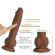 Pretty Love - Eren Työntyvä Värisevä Dildo 20.5 CM Ø 4.5 CM Ruskea