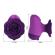 Pretty Love - Ladattava Klitoriskiihotin 7 Toimintoa Violetti