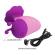 Pretty Love - Little Bee Ladattava Klitoriskiihotin 7 Toimintoa Violetti-Pinkki