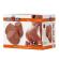 Crazy Bull - Realistic Female Torso Masturbator Dual Entry With Vibration and Suction Natural Color
