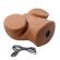 Crazy Bull - Realistic Female Torso Masturbator Dual Entry With Vibration and Suction Natural Color