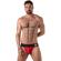 Locker Gear - Wide Waistband Jockstrap Red