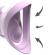 Fantasy For Her - Veloura Touch Pleasure Pump Intimate Pump With Suction and Vibration Purple