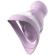 Fantasy For Her - Veloura Touch Pleasure Pump Intimate Pump With Suction and Vibration Purple