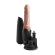 King Cock Plus - Thrusting Cock Pro Silicone Dildo With Throttle, Vibration and Heat Light 12.7 CM