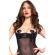 Chilirose - Cr 4897 Heart-Shaped Nipple Covers With Black Tassels