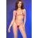 Chilirose - Cr 4900 Red Two-Piece Strappy Cut-Out Micro Bikini - One Size