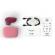 Womanizer - Snap Suction Clitoral Stimulator 6 Intensity Levels Crushed Berry