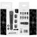Intense - Kurt Mini Massager With 4 Interchangeable Heads Black