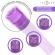 Intense - Kurt Mini Massager With 4 Interchangeable Heads Purple