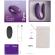 We-Vibe - Sync 2 Säädettävä Pariskuntavibraattori Purple
