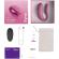 We-Vibe - Sync 2 Säädettävä Parivibraattori Rose