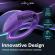 We-Vibe - Sync O&nbsp;Wrapping-Stimulation&nbsp;Parivibraattori Vaaleanvioletti