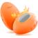 We-Vibe - Temp Lämmitettävä ja Jäähdytettävä Vibraattori Tangerine