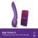 We-Vibe - Wand 2 Ladattava&nbsp;Body Wand -hierontalaite Violetti