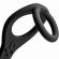 Rocks-Off - Ro-Zen Prostate Vibrator With Dual Ring 7 Speeds Onyx Black