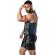 Locker Gear - Punch Hole Leatherette Vest Blue