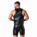Locker Gear - Punch Hole Leatherette Vest Khaki