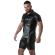 Locker Gear - Punch Hole Leatherette Shirt Khaki