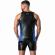 Locker Gear - Punch Hole Leatherette Tank Top Blue