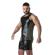 Locker Gear - Punch Hole Leatherette Tank Top Khaki