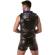Locker Gear - Punch Hole Leatherette Hoodie White