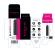 Black & Silver - Jacob Usb Rechargeable Vibrating Bullet Black