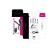 Black & Silver - Ripley Rechargeable Vibrating Ring With Remote Control Black