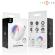 Intense - Aston Usb Rechargeable Suction Clitoral Stimulator With Vibration White