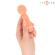 Intense - Jared Mini Wand Massager Usb Rechargeable Orange