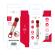 Intense - Tom Usb Rechargeable Vibrating Makeup Brush Red