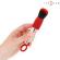 Intense - Tom Usb Rechargeable Vibrating Makeup Brush Red