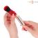 Intense - Tom Usb Rechargeable Vibrating Makeup Brush Red