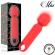Mia - Lucy Ellen Usb Rechargeable Mini Wand Massager Red