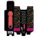 Mia - Lucy Ellen USB-ladattava Mini Wand Hierontalaite Punainen