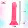 Mythology - Lyra 7 Silicone Dildo 17 CM Ã 3.6 CM Pink Gold Speckled