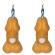 Diablo Picante - Golden Penis Birthday Number Candles 2 Units
