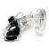 Hidden Desire - Extreme Electro Cock Cage With Remote Control Clear