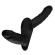 Hidden Desire - Inferno Harness Säädettävä Valjaat ja 14 CM Silikoni Kaksoisvibraattori Kaukosäätimellä Musta