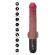 Hidden Desire - Inferno Realistic Vibrator With Thrusting and Oscillating Motion, 28 Cm, Remote Control, Skin Tone