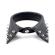 Leather Shirt Collar With Pointed Studs