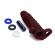 Size Up Silicone Vibrating Realistic 1 Inch Extender